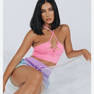 Princess Polly pink crop top
